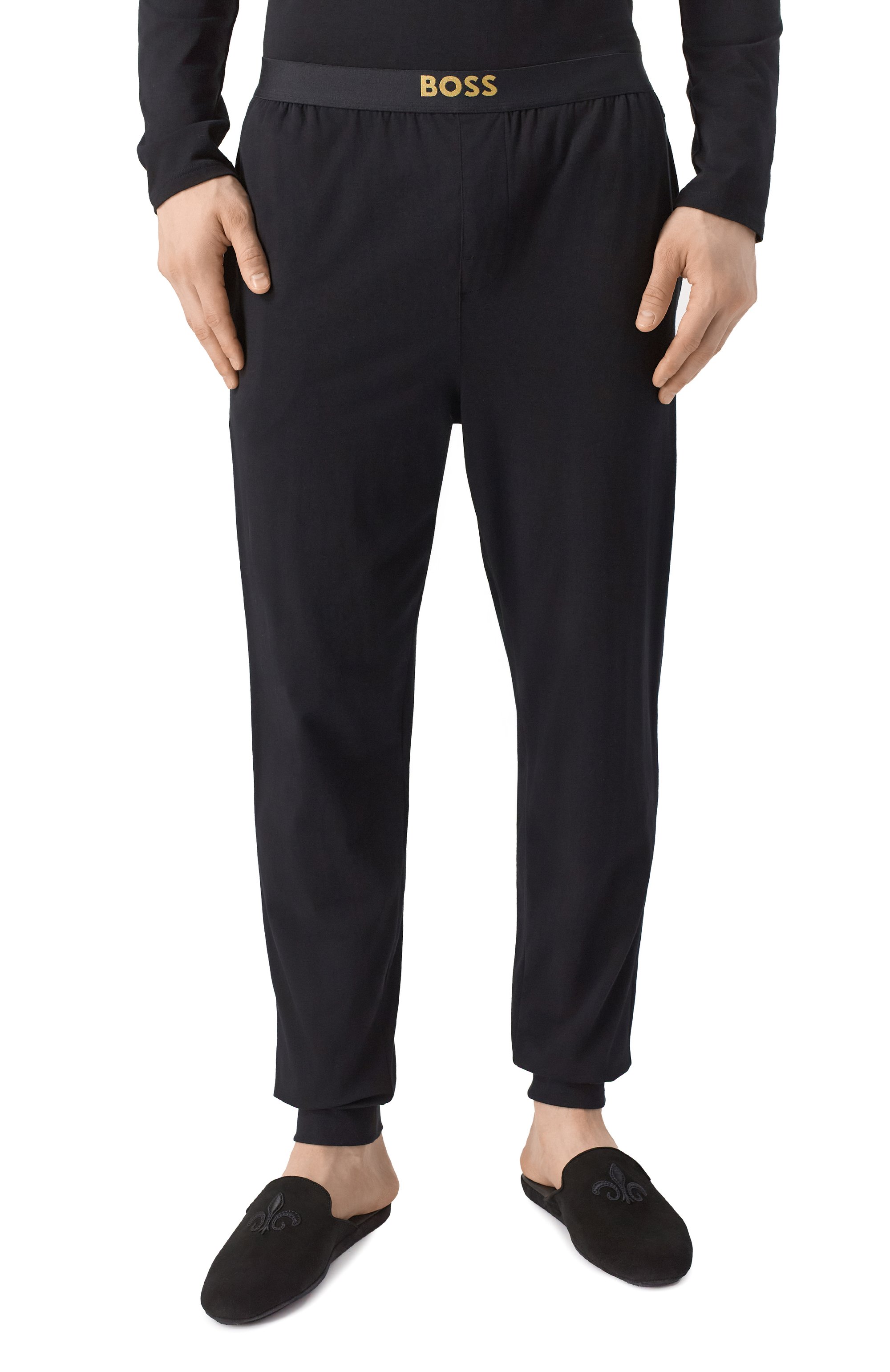 Хлопковая пижама BOSS, арт. 50514892, фото 5