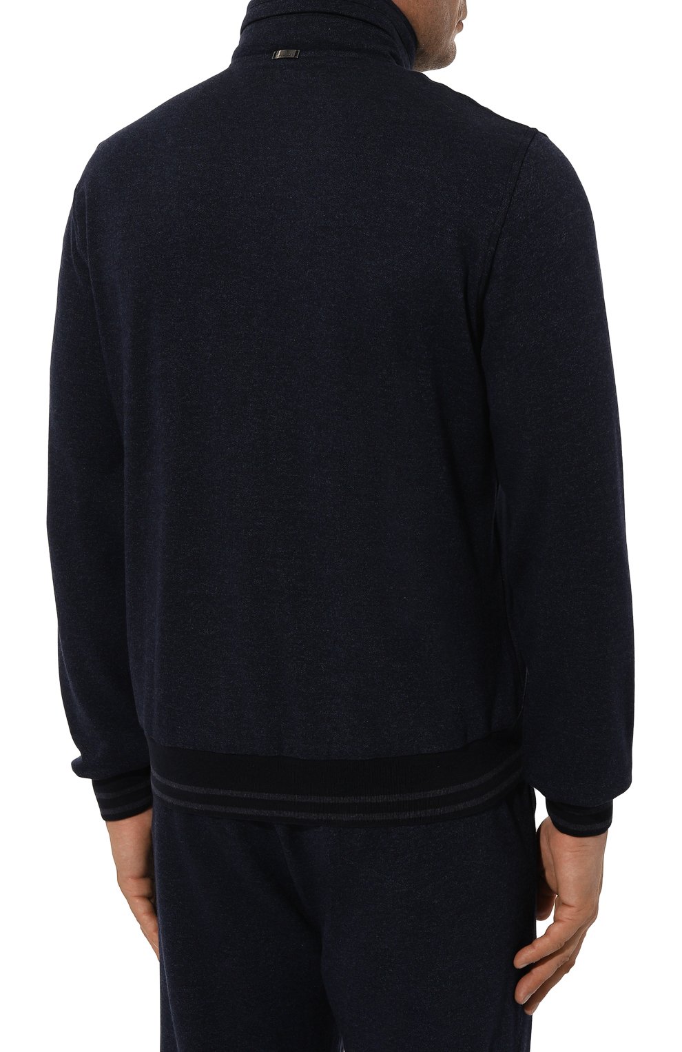 Толстовка из шерсти и хлопка CAPOBIANCO, арт. 17M406.PL00./58, фото 4