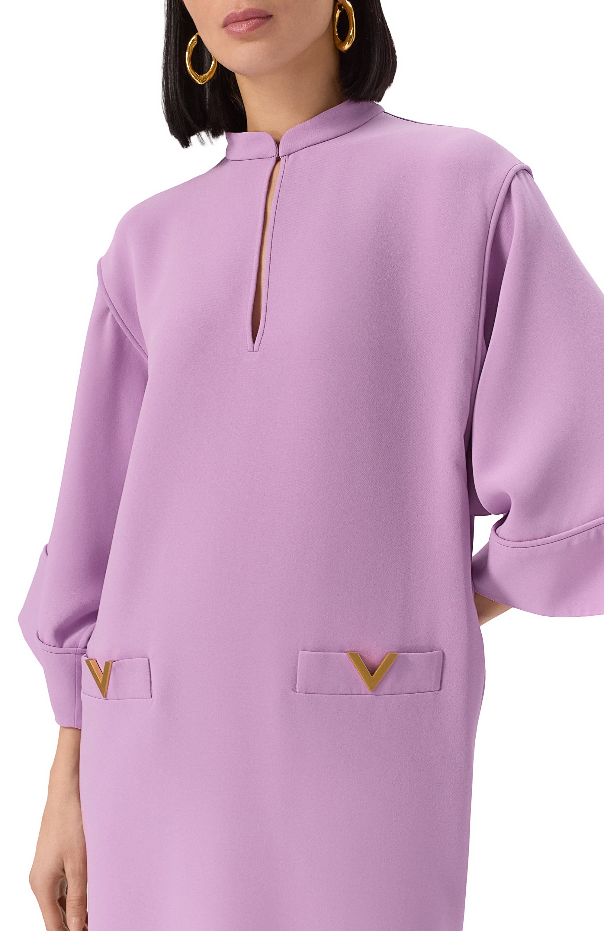 Шелковое платье VALENTINO, арт. 6B3VAEW11MM, фото 5