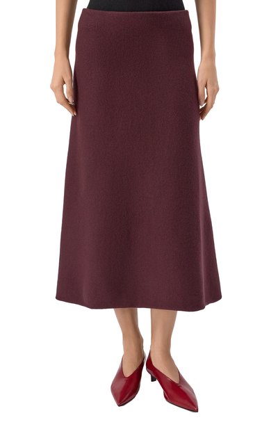 Шерстяная юбка JIL SANDER, арт. J02MA0248/J14506, фото 3