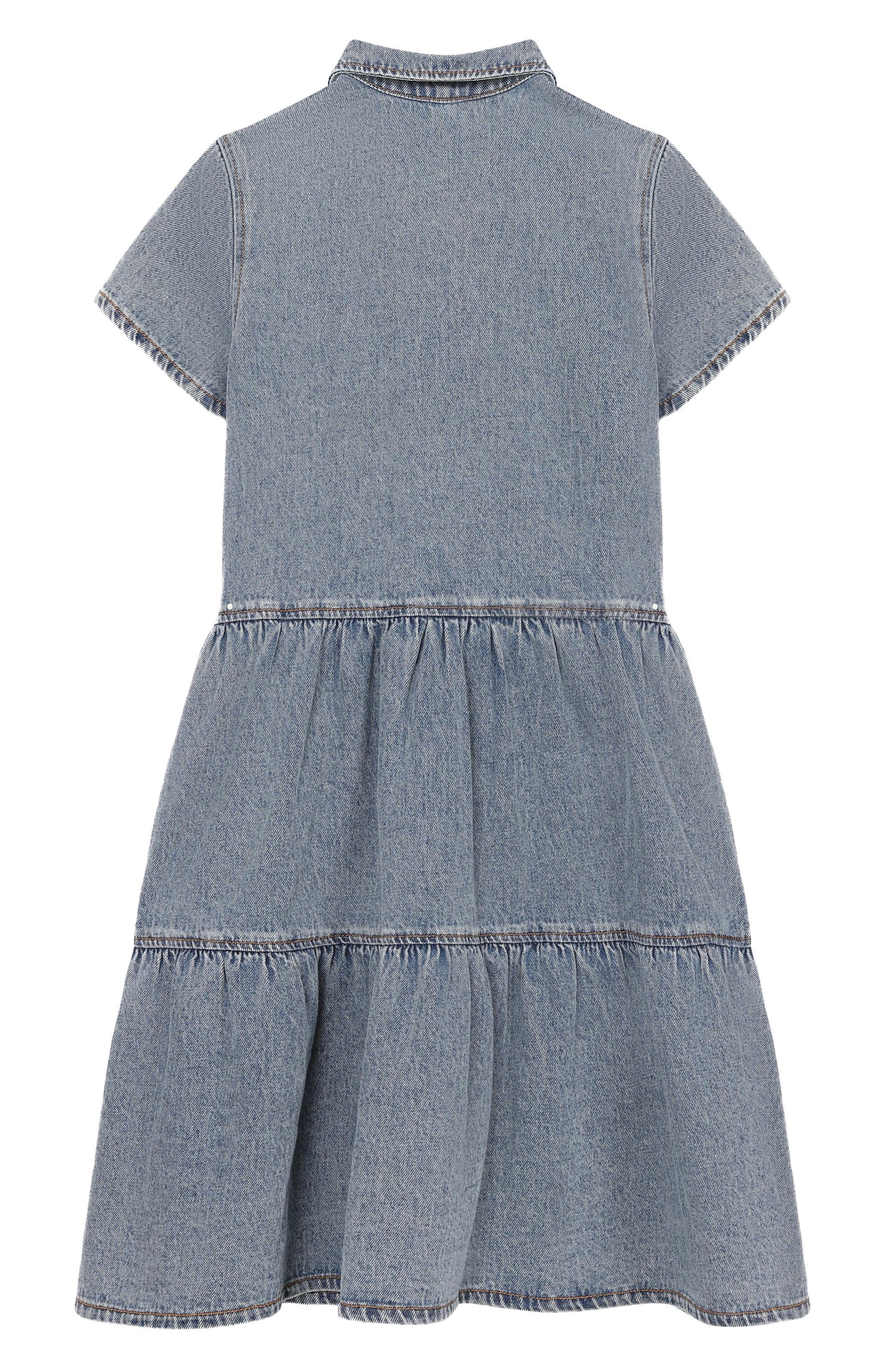 Джинсовое платье MOSCHINO, арт. HDV0HD/L0E44_001, фото 2