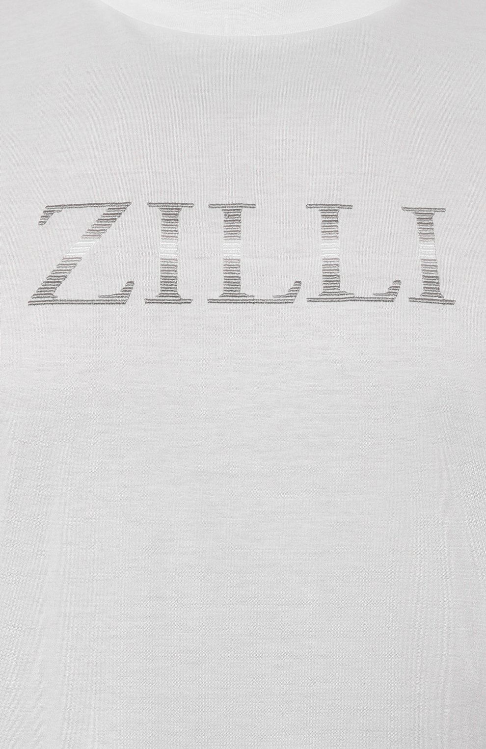 Хлопковая футболка ZILLI, арт. TSR001M0110VZSD00/64, фото 5