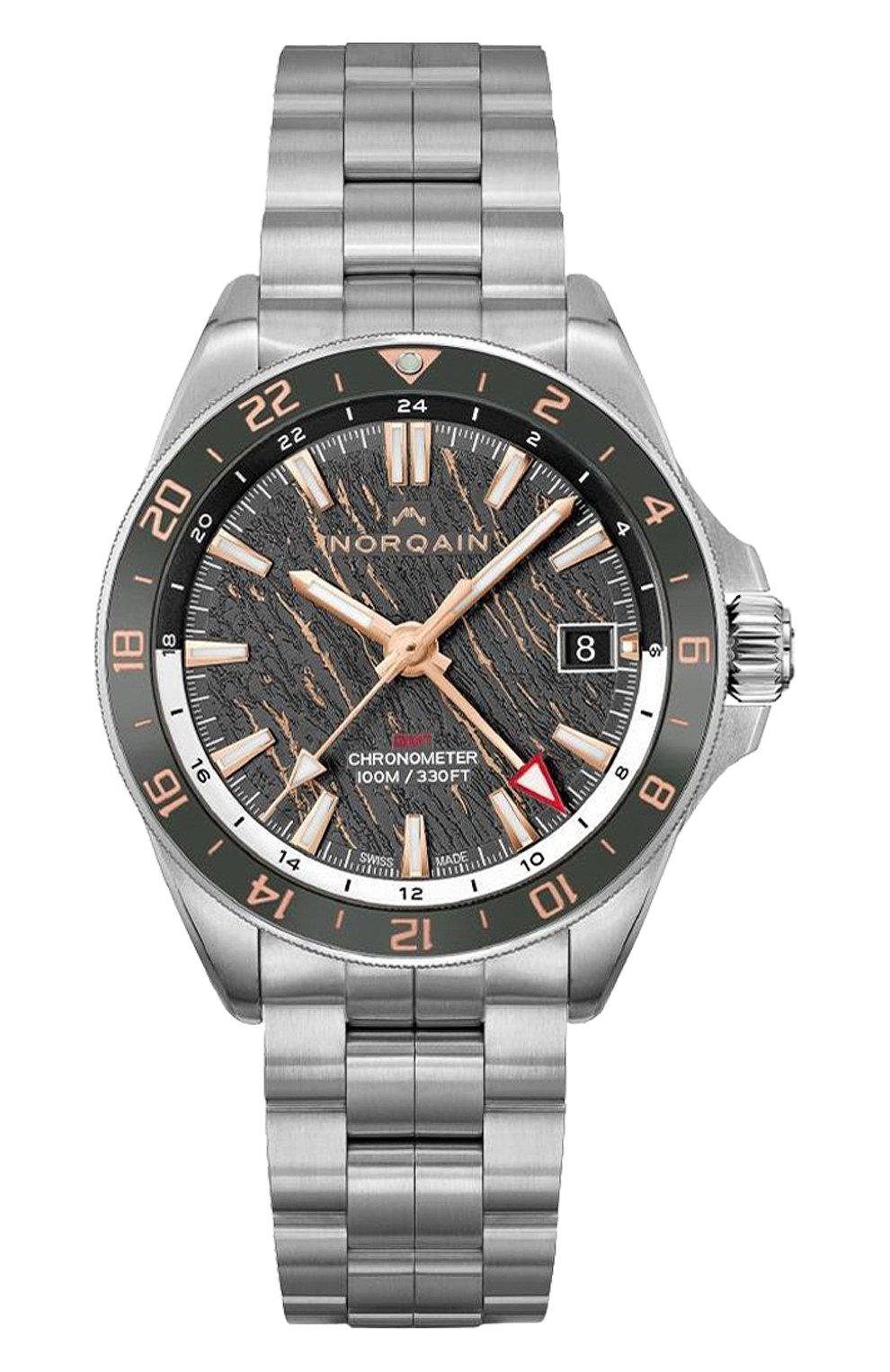 Часы adventure neverest gmt glasier NORQAIN, арт. NN1100SC3CG/G113/150SSG, фото 1