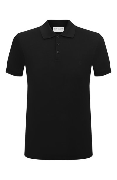 Мужское хлопковое поло SAINT LAURENT, арт. 712300/YB20C