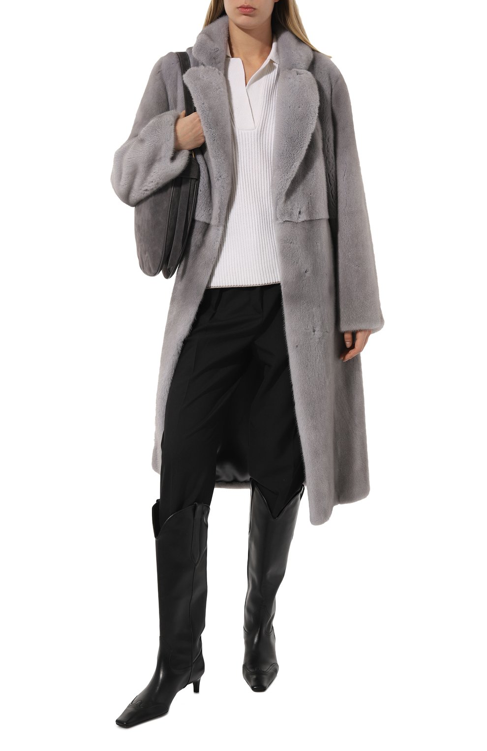 Шуба из меха норки VICTORIA KUSENKOVA, арт. 700700036624, фото 2