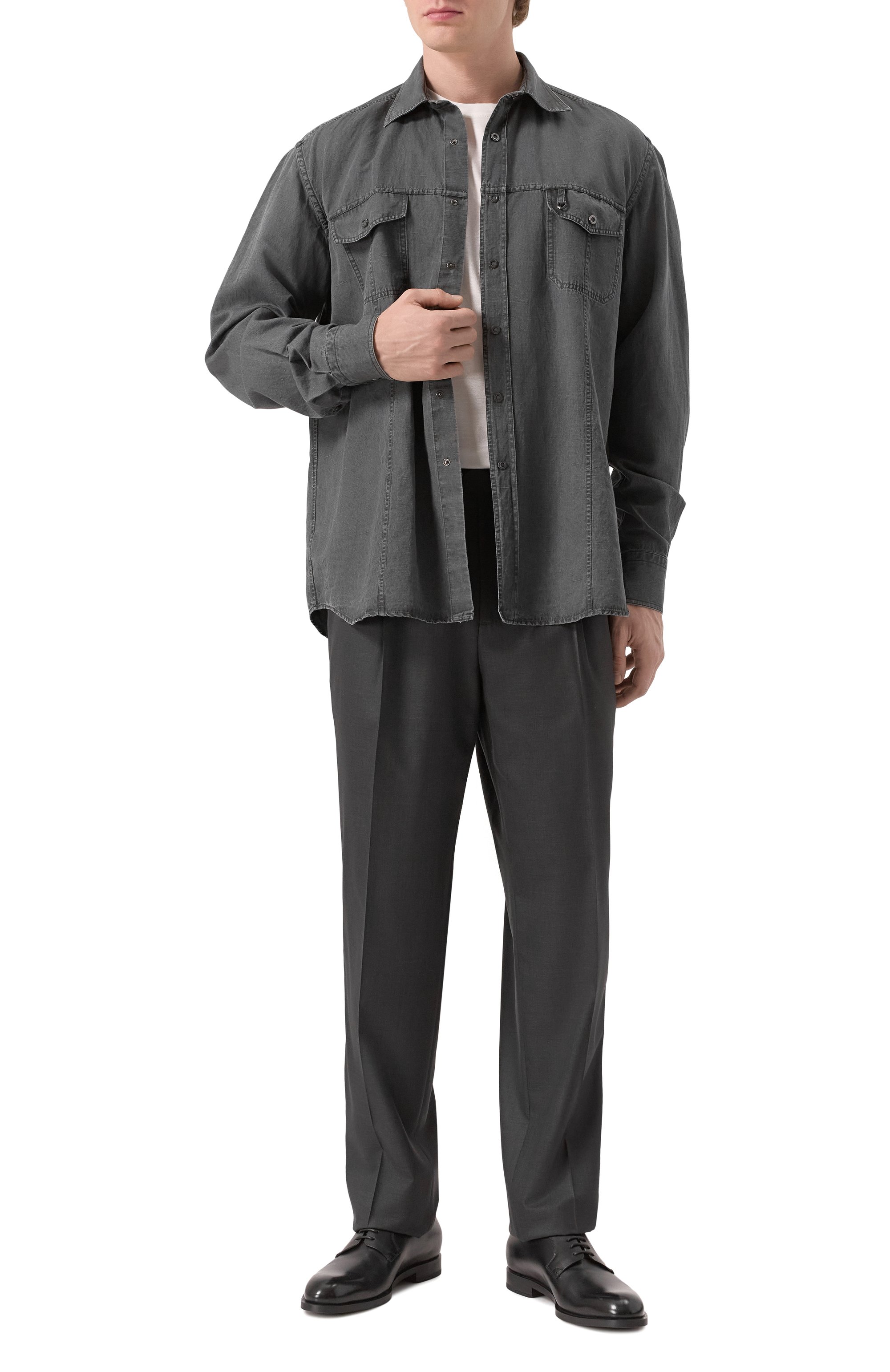 Джинсовая рубашка STEFANO RICCI, арт. MC007565/EX2905, фото 2