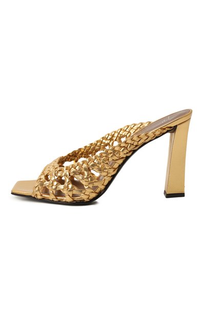 Кожаные мюли gz mya cage 90 GIUSEPPE ZANOTTI DESIGN золотого цвета по цене 93700 руб., арт. E500009, фото 4 Кожаные мюли gz mya cage 90 GIUSEPPE ZANOTTI DESIGN, арт. E500009, фото 4