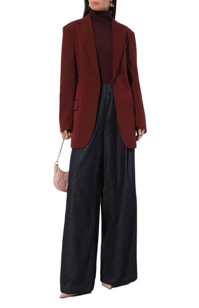 Джинсы DRIES VAN NOTEN темно-синего цвета по цене 46050 руб., арт. 010930-8431, фото 2 Джинсы DRIES VAN NOTEN, арт. 010930-8431, фото 2