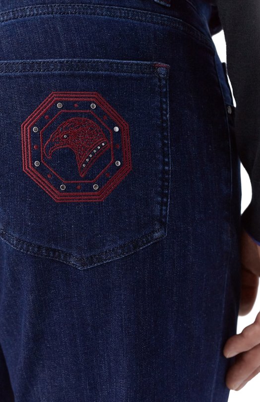 Джинсы Stefano Ricci MFT54B1260/RT19BL Синий  MFT54B1260/RT19BL Фото 5