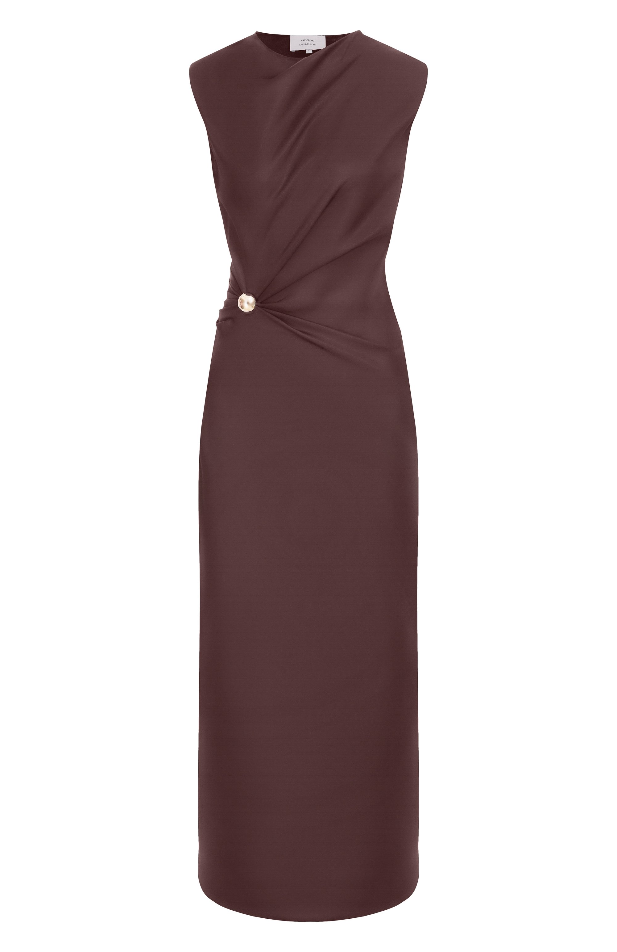 Шелковое платье LOULOU DE SAISON, арт. R0AN, фото 1