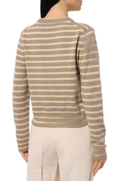 Пуловер из шерсти и кашемира BRUNELLO CUCINELLI, арт. MBM758010P, фото 4