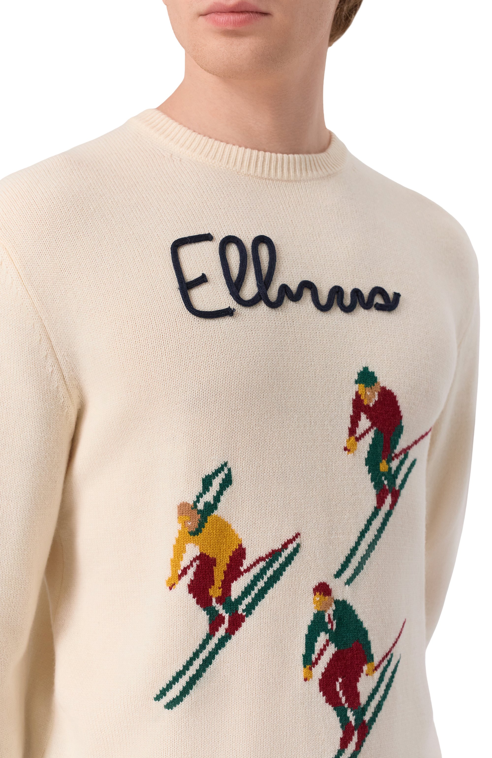 Джемпер из шерсти и вискозы MC2 SAINT BARTH, арт. HER0011-04177I/HER0N C, фото 5