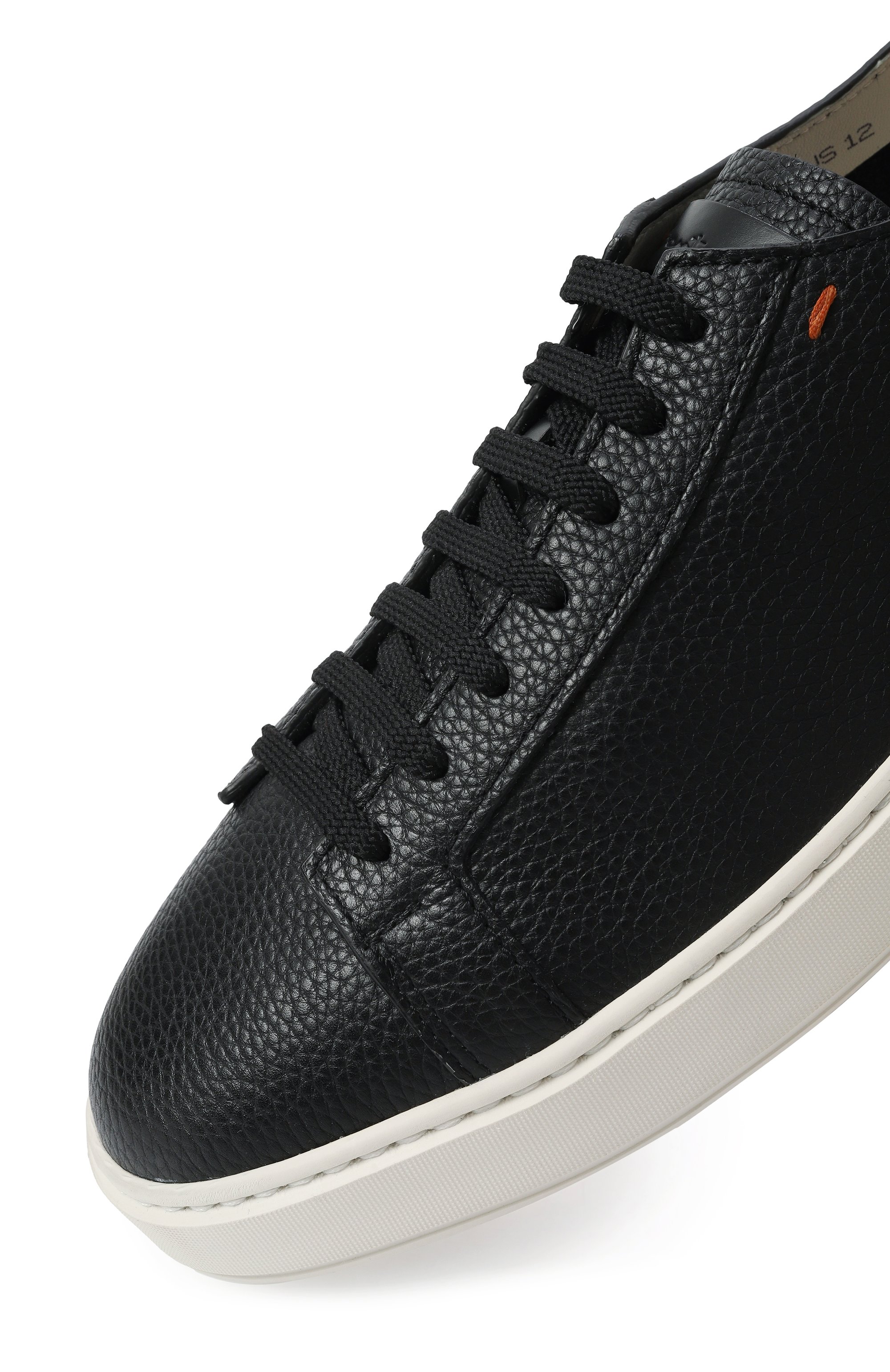 Кожаные кеды cleanic SANTONI, арт. MBCD21571BARCMMDN01, фото 7