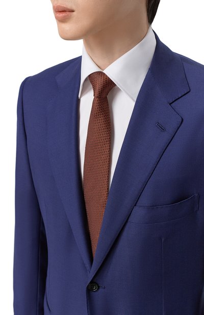 Мужской шелковый галстук CANALI, арт. 18/HJ04542