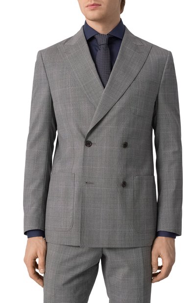 Шерстяной костюм CORNELIANI, арт. 25X009-2517201_SET, фото 3