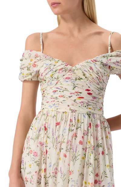 Шелковое платье GIAMBATTISTA VALLI, арт. 25SSPVTE5210-39PRI, фото 5