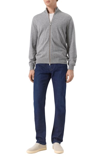 Замшевые слипоны BRUNELLO CUCINELLI, арт. MPUSIGN321, фото 2