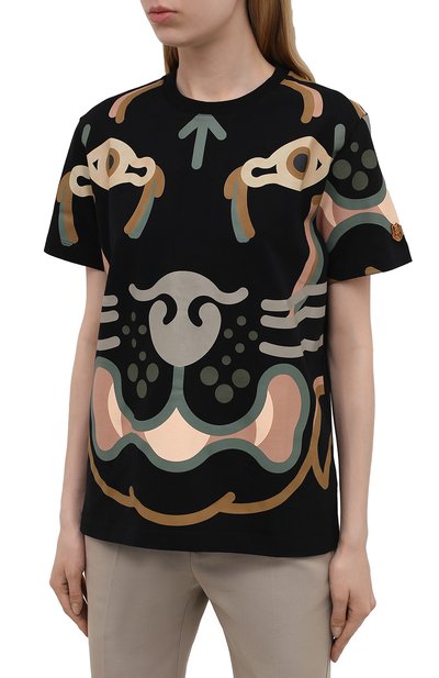 Хлопковая футболка kenzo x wwf KENZO, арт. FB52TS9444SB, фото 3