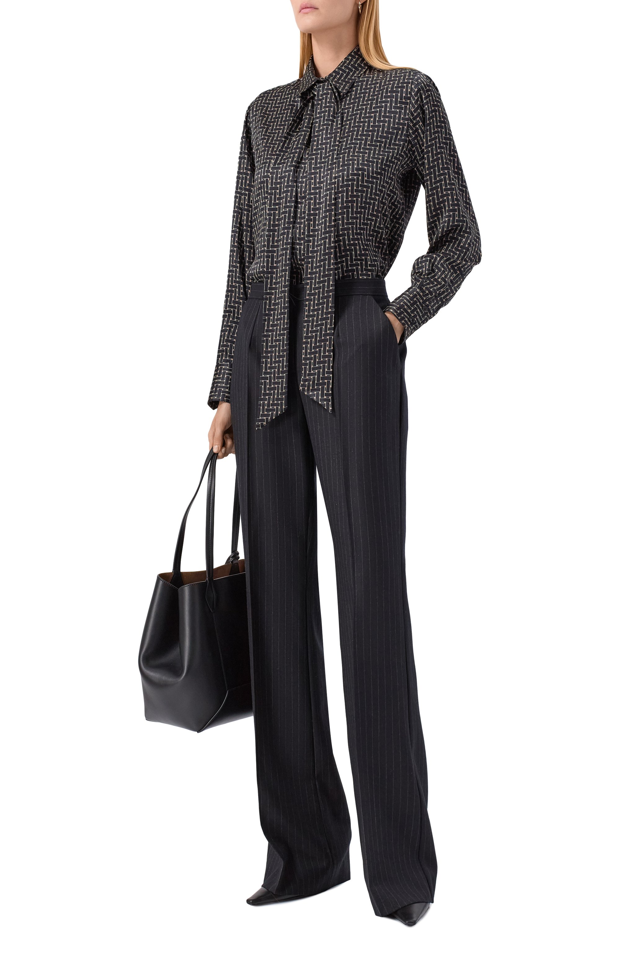 Шелковая блузка KITON, арт. D48407K0561E05, фото 2