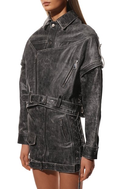 Кожаная куртка MANOKHI, арт. A00000985, фото 3