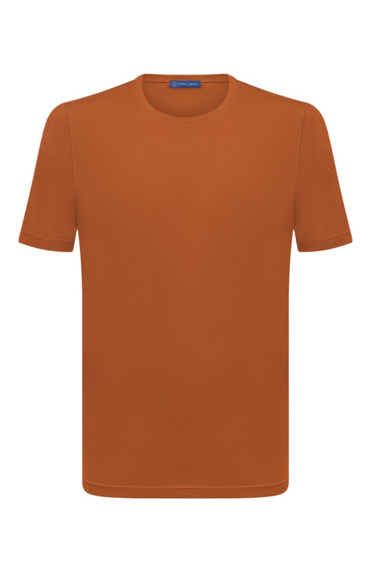 Хлопковая футболка ANDREA CAMPAGNA, арт. 60136/66501, фото 1