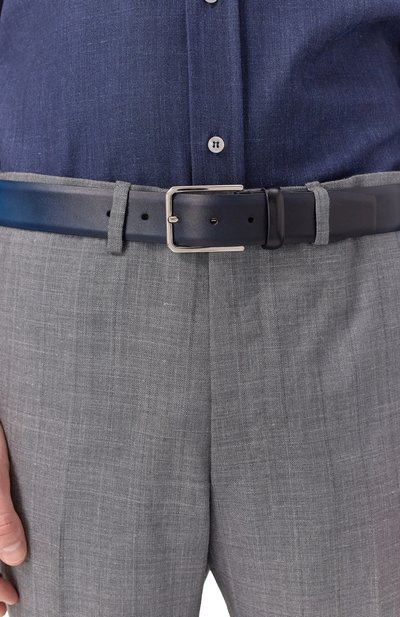 Кожаный ремень SANTONI, арт. CM35VS003B91EIFP, фото 2