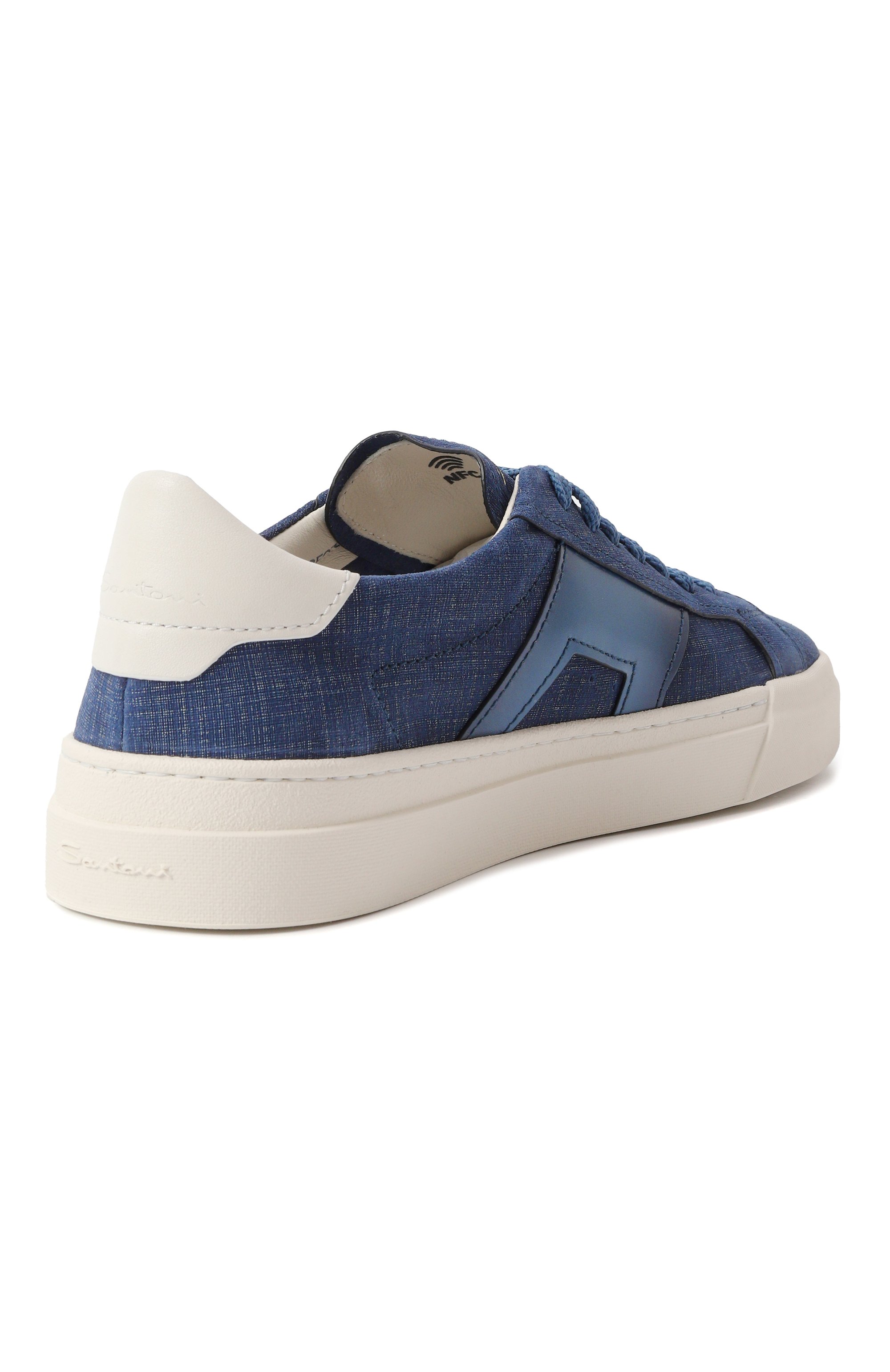 Замшевые кеды gloria SANTONI, арт. MBGG21964PNNCFCT, фото 5