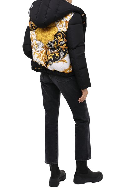 Пуховая куртка VERSACE разноцветного цвета по цене 279500 руб., арт. A87276/A235725, фото 3 Пуховая куртка VERSACE, арт. A87276/A235725, фото 3