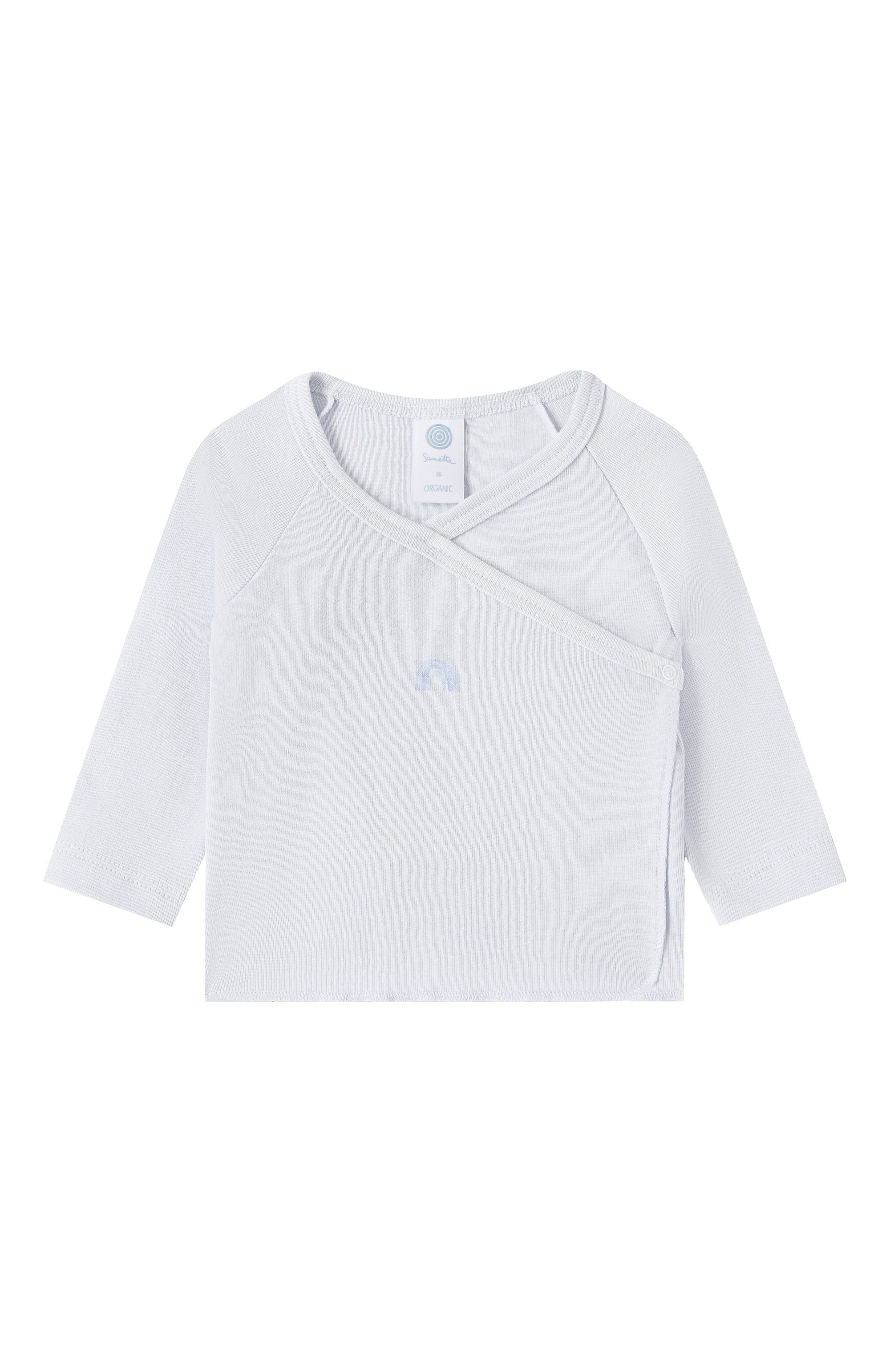 Хлопковая распашонка SANETTA, арт. 222115, фото 1