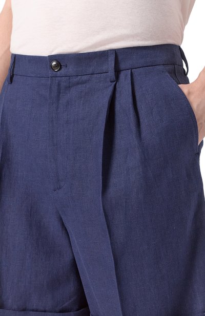 Льняные шорты VALENTINO, арт. 6V3RDE30AKR, фото 5