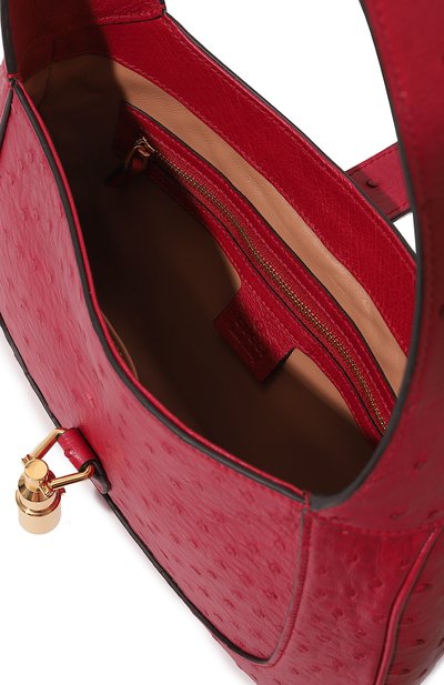 Сумка jackie 1961 small из кожи страуса GUCCI, арт. 636709 EY00G, фото 3