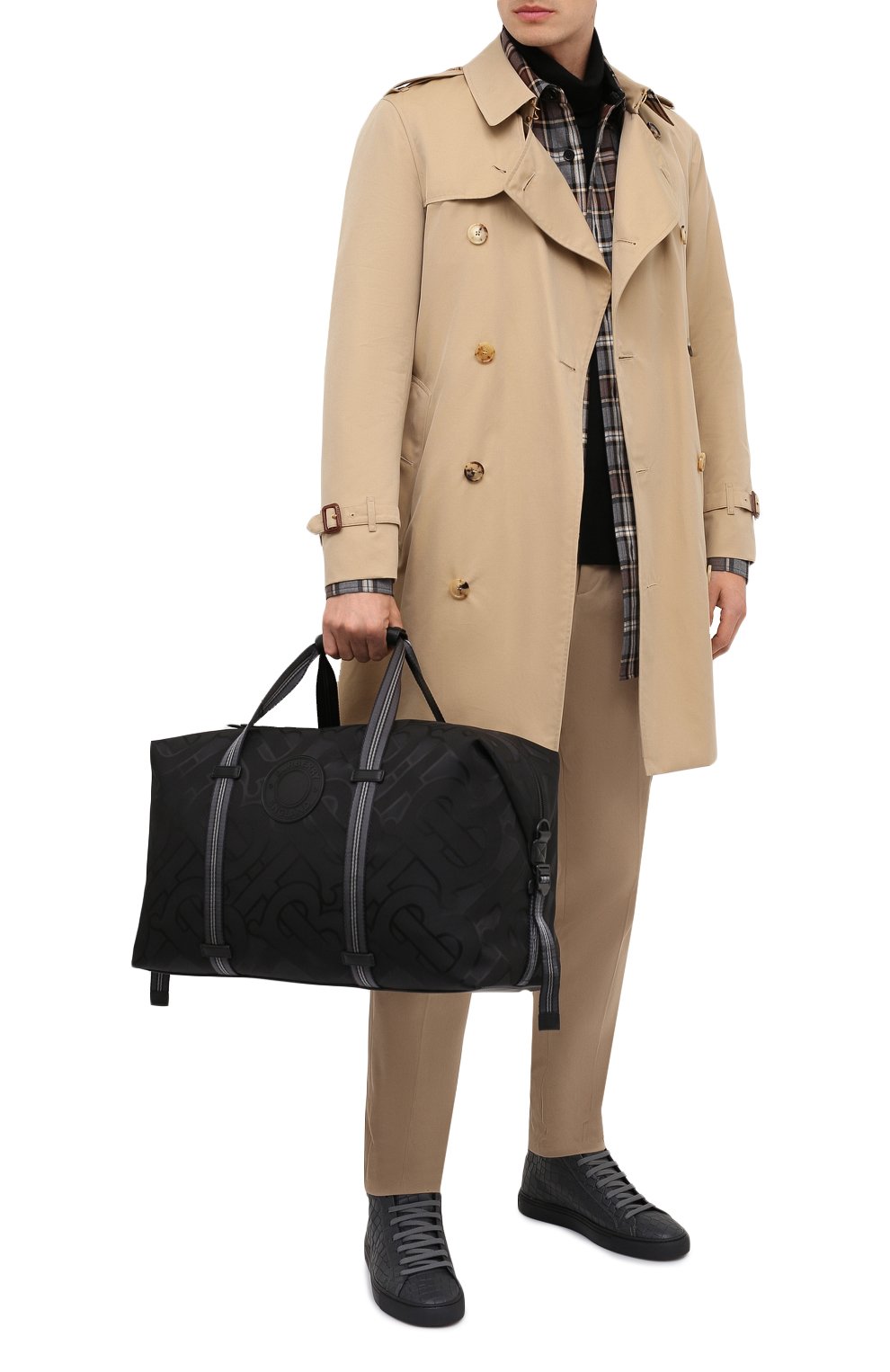 Текстильная дорожная сумка BURBERRY, арт. 8028855, фото 2