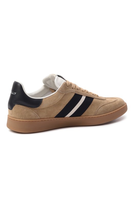 Замшевые кеды Retro Crest Bally MSK0F7/SU009 Бежевый  MSK0F7/SU009 Фото 5