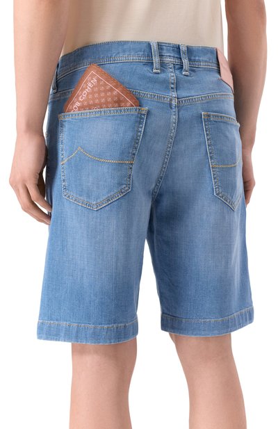 Джинсовые шорты nicolas JACOB COHEN, арт. JUM_0E001 031 S2851 V1, фото 4