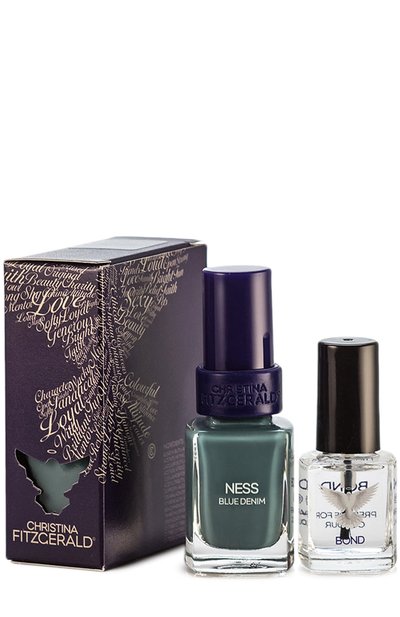 Женский лак для ногтей \любимые джинсы\" ness blue denim + bond" CHRISTINA FITZGERALD, арт. 9333381001481