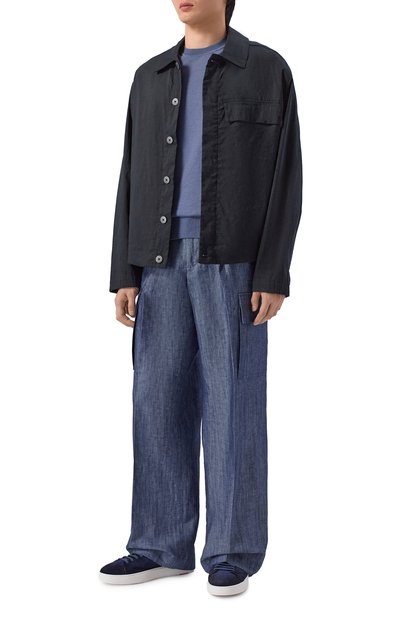 Брюки-карго изо льна и хлопка HEVO, арт. T0RREQUETTA35/L740, фото 2