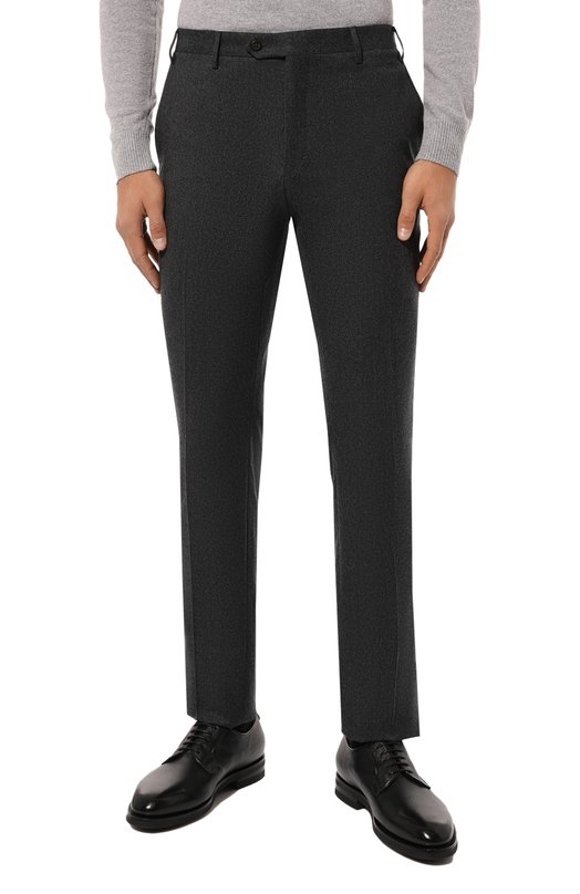 Шерстяные брюки Corneliani 945B01-9418111 Серый  945B01-9418111 Фото 3