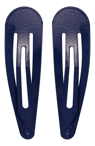 Комплект из двух заколок JUNEFEE синего цвета по цене 450 руб., арт. 7480, фото 2 Комплект из двух заколок JUNEFEE, арт. 7480, фото 2