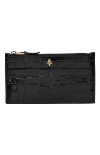 Женский кожаный футляр для кредитных карт ALEXANDER MCQUEEN, арт. 632036/1JMFG