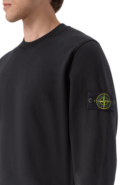 Хлопковый свитшот STONE ISLAND, арт. L1S156100060/S0051, фото 5