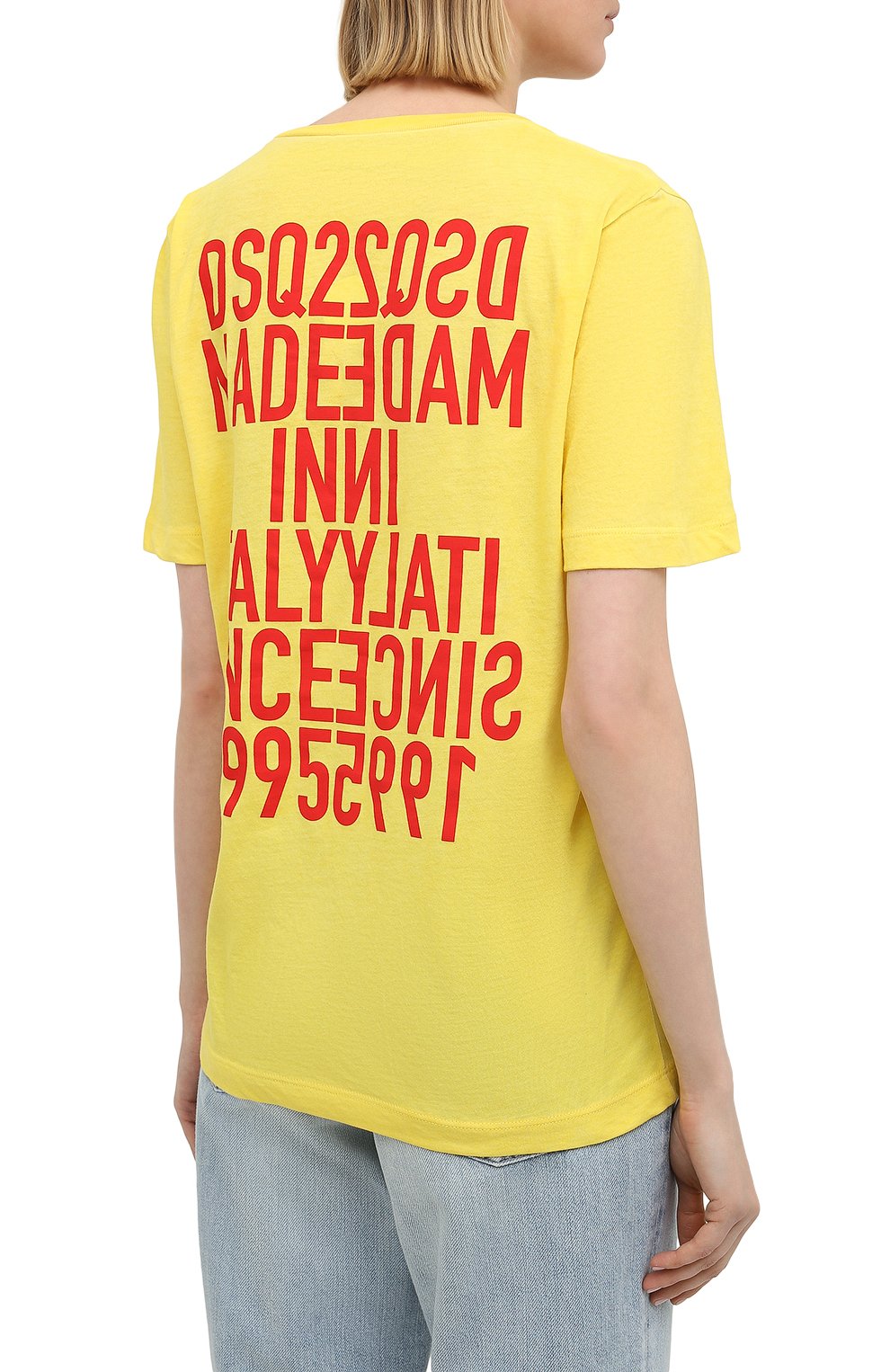 Хлопковая футболка DSQUARED2, арт. S75GD0165/S21600, фото 4