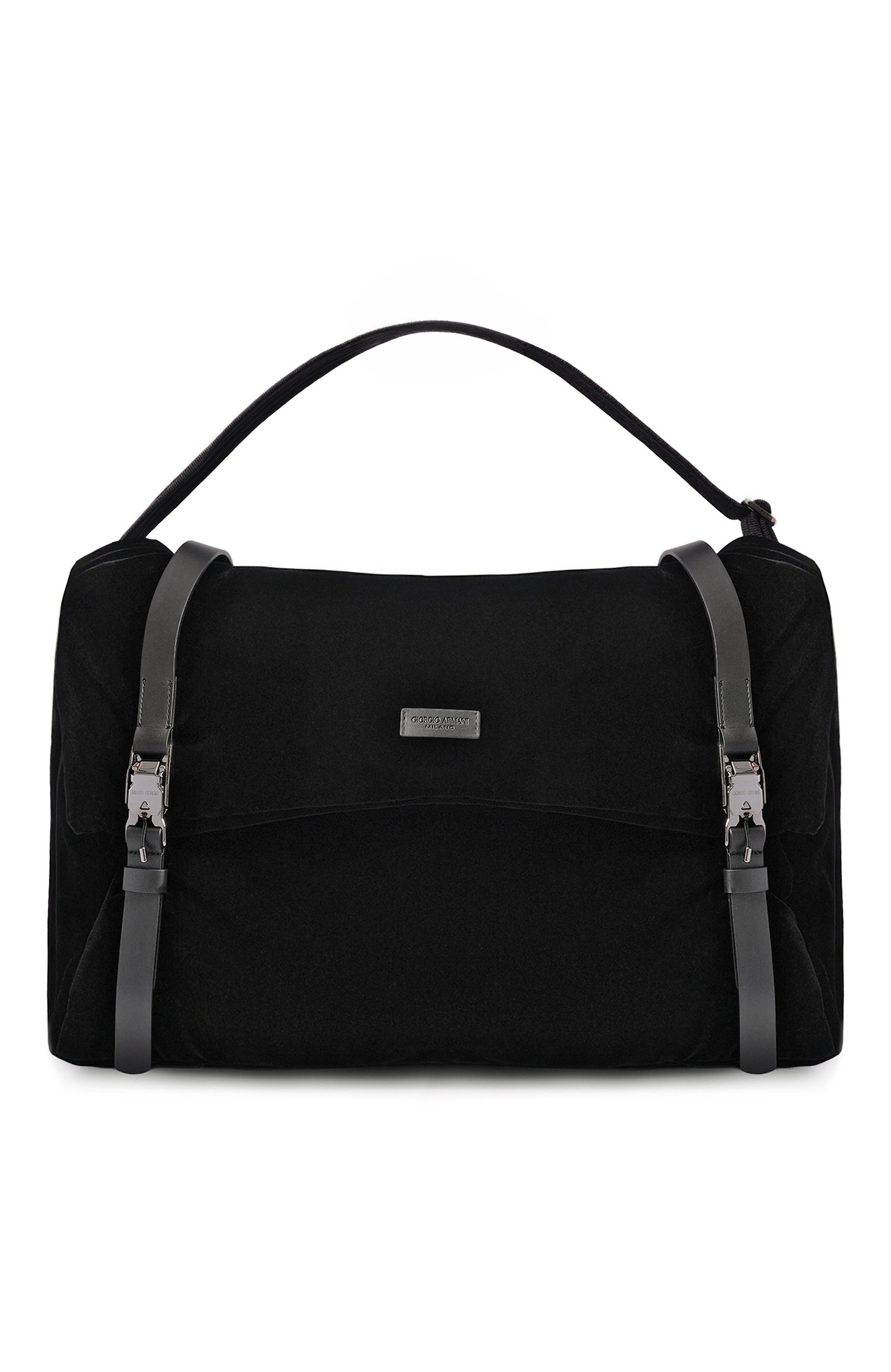 Сумка GIORGIO ARMANI черного цвета по цене 329500 руб., арт. GM004348/AF30247, фото 1 Сумка GIORGIO ARMANI, арт. GM004348/AF30247, фото 1