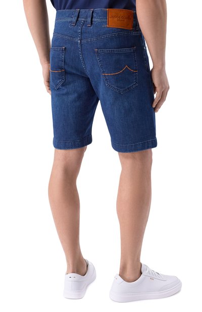 Джинсовые шорты nicolas JACOB COHEN, арт. JUM_0E001 057 S2851 S1, фото 4