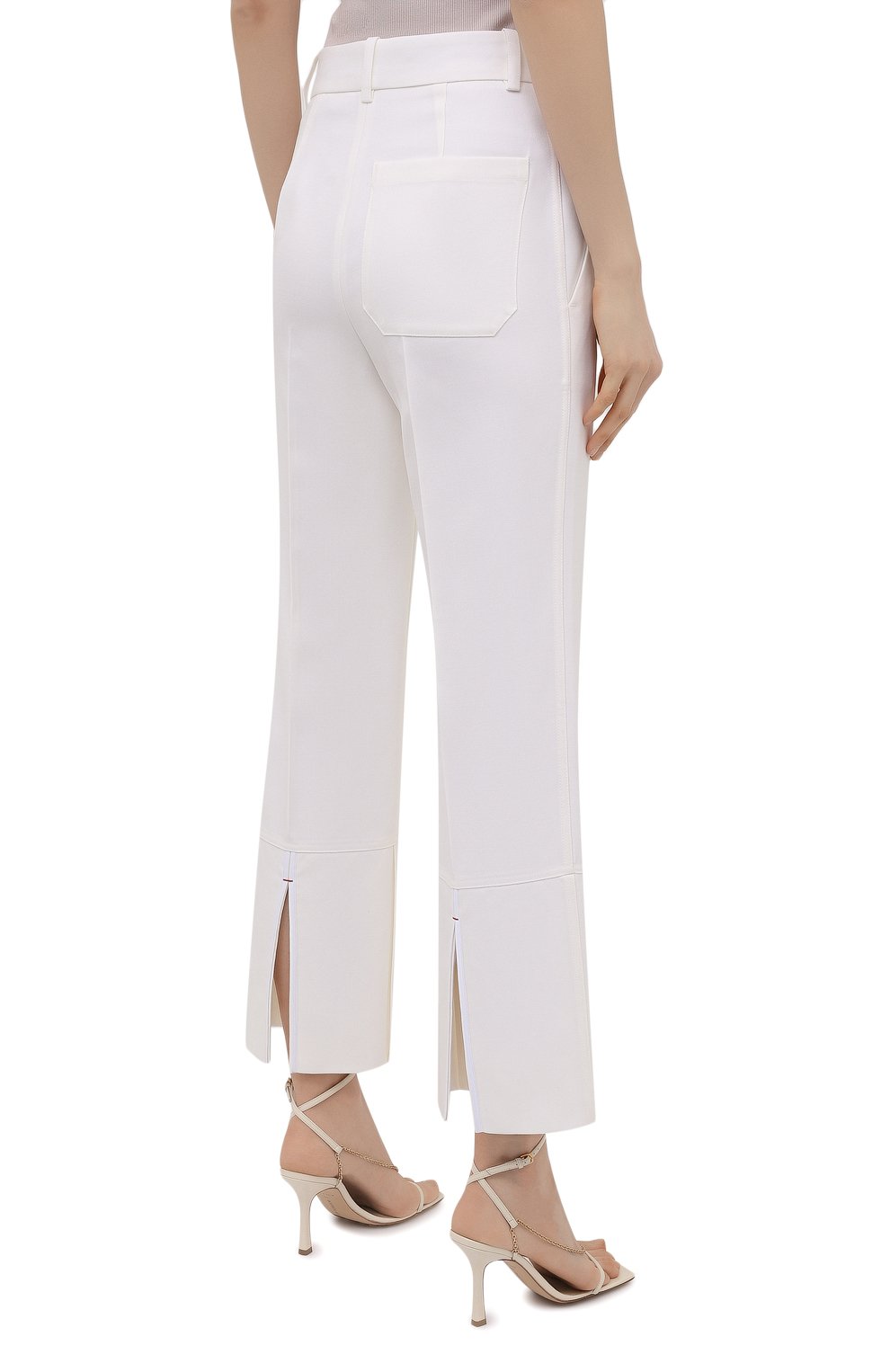 Шерстяные брюки VICTORIA BECKHAM, арт. 1221WTR002763B, фото 4
