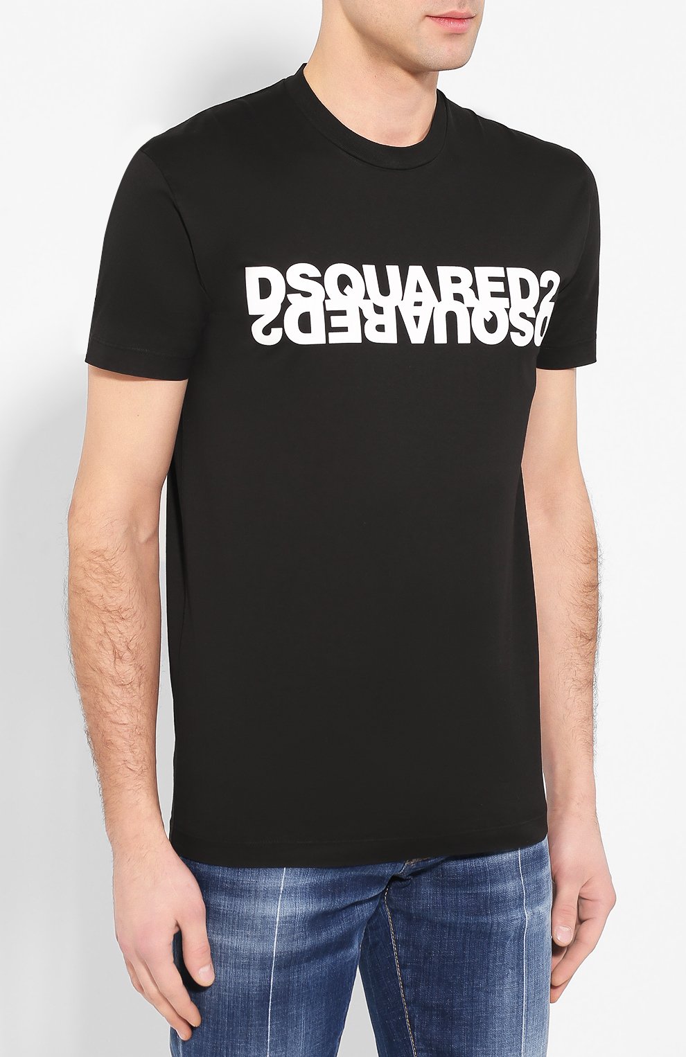 Хлопковая футболка DSQUARED2, арт. S74GD0635/S22427, фото 3