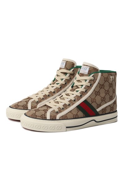 Текстильные кеды tennis 1977 GUCCI, арт. 627838 HVK70, фото 1