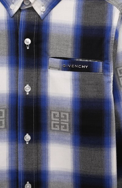 Хлопковая рубашка GIVENCHY, арт. H30318, фото 3