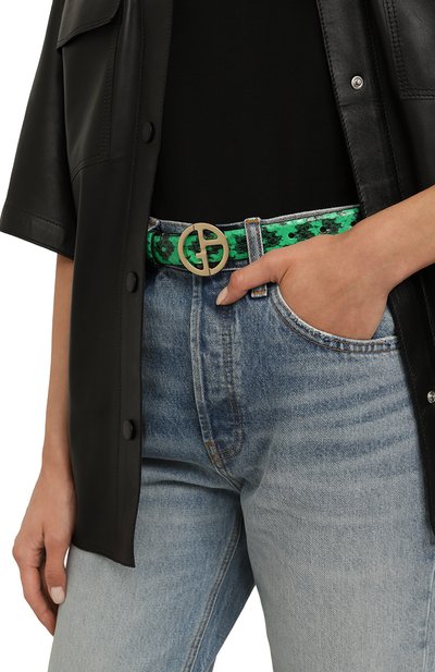 Кожаный ремень GIORGIO ARMANI, арт. Y1I169/YWA1A, фото 2