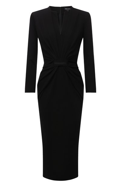 Женское платье из вискозы GIORGIO ARMANI, арт. 6KAA74/AJFBZ