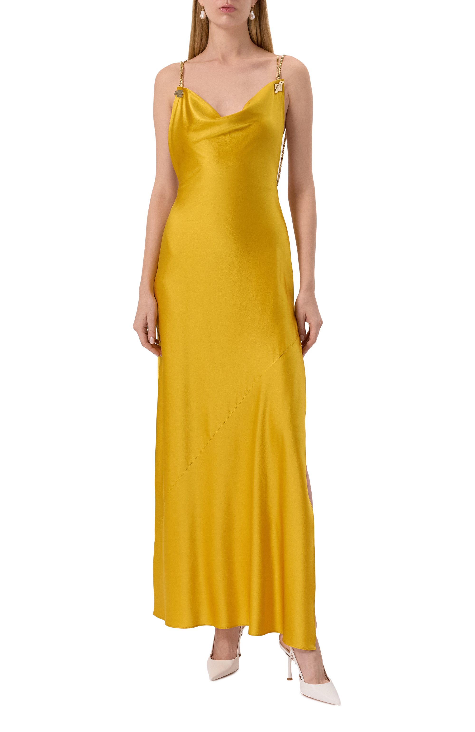 Атласное платье DANAME, арт. 625SS6602S, фото 3